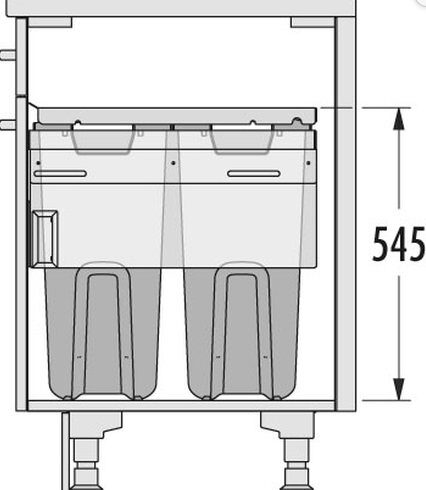 Система хранения белья Laundry-Carrier Hailo 3270461