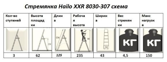 HAILO XXR 8030-307 схема