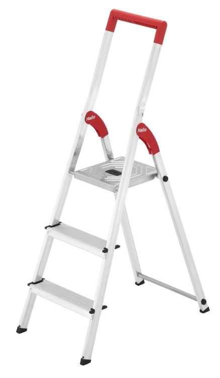 Стремянка 3 ступени L50 Hailo 8150-307